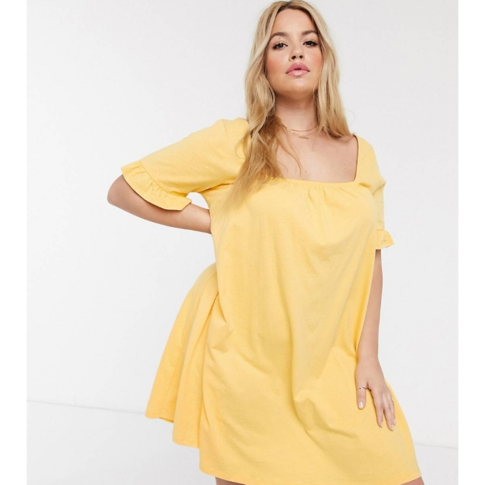Asos Design Curve Smock Dress